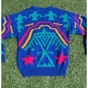 GANT Wool Sweater Bold Thunderbird & Star Pattern (Vintage)